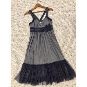 Anthropologie Moulinette Soeurs Dress Spirited Away Tulle Sleeveless - Size 0